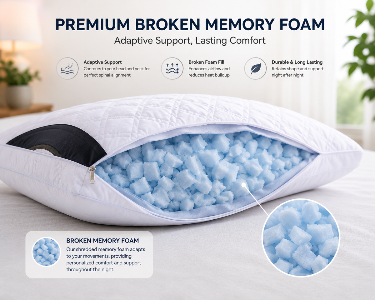 Soma Cloud™ Cooling Memory Foam Pillow
